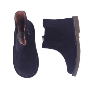 OCA LOCA_ BOTINES CHELSEA EN PIEL SERRAJE MARINO